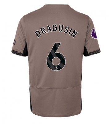 Tottenham Hotspur Radu Dragusin #6 Tredje trøje Dame 2023-24 Kort ærmer